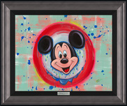 Mickey Mouse Art Mickey Mouse Art Mickey Mess Club (Framed)